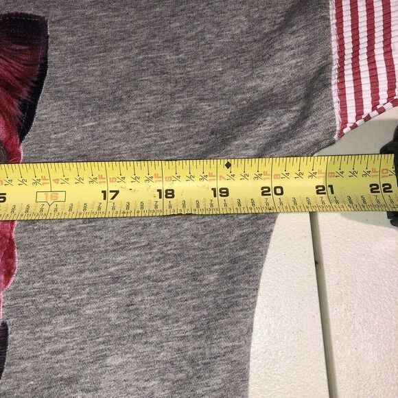 Women’s Large LC lizette collection Shirt. RARE Cat Face Anime Graphic LS - Picture 5 of 10